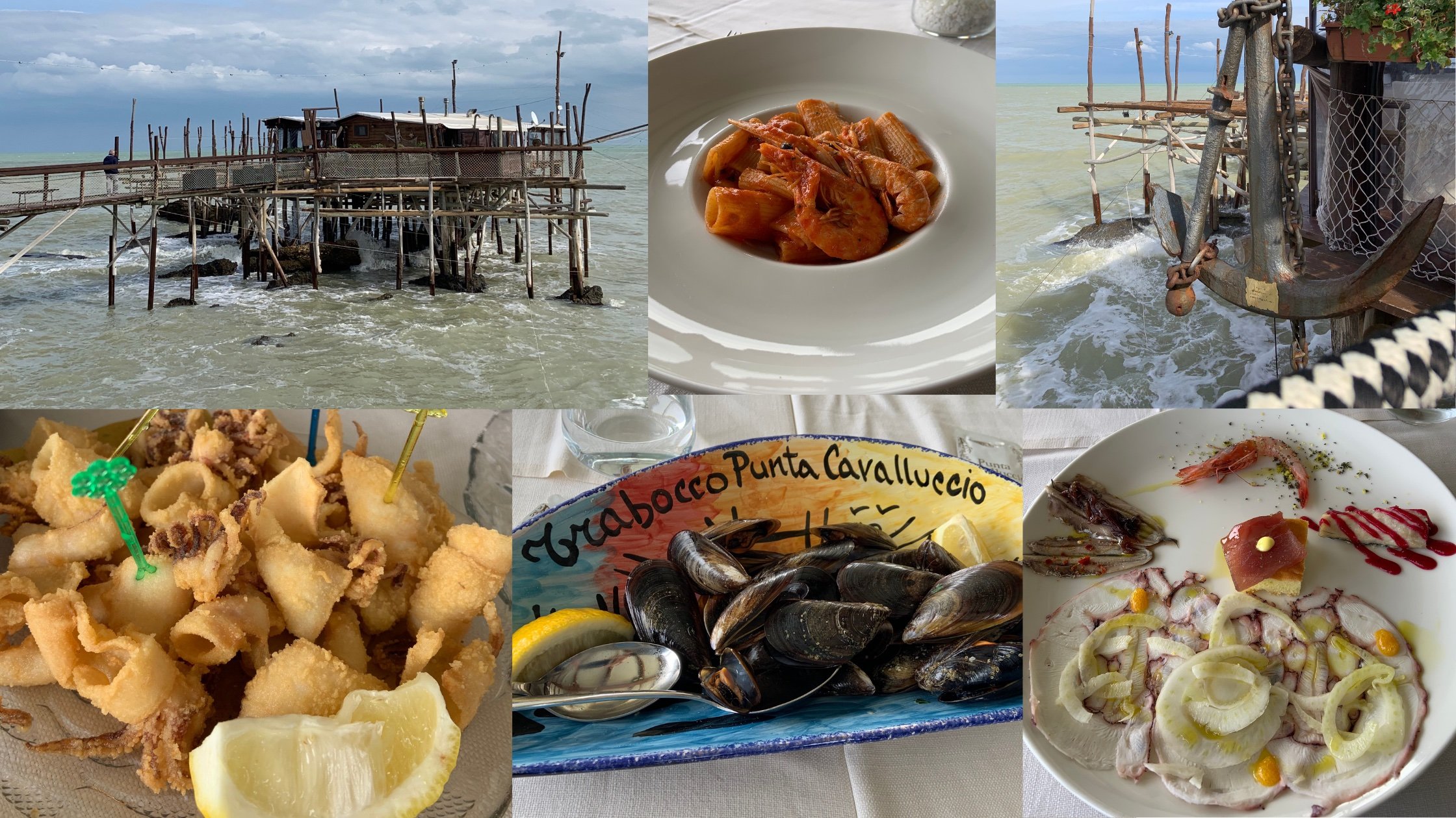 Trabocco Punta Cavalluccio Collage